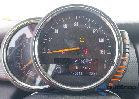 2015 Mini Hardtop Cooper from USA, damaged, VIN WMWXS5C5XFT827330